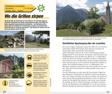 Tessin - Nachmitttags-Ausflüge