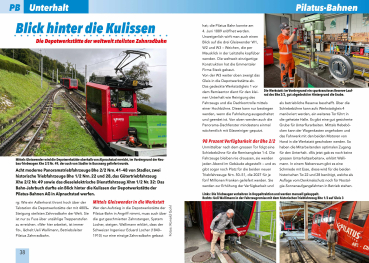 Preview: Bahn-Jahrbuch 2026 Pilatusbahn - Blick hinter die Kulissen