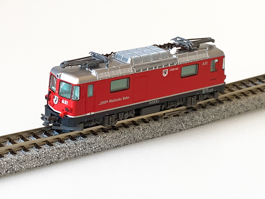 Kit Locomotive N-Track Ge 4/4 II 622 RhB Arosa échelle Nm - État Neuf