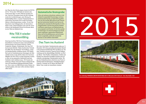 Schweizer Bahnen 2010er-Jahre