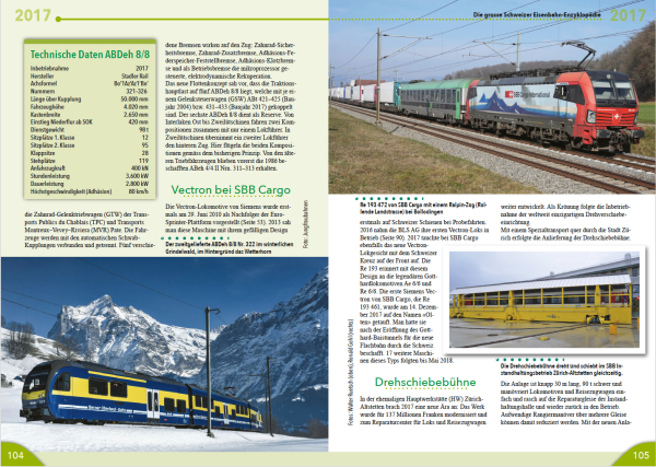 Schweizer Bahnen 2010er-Jahre