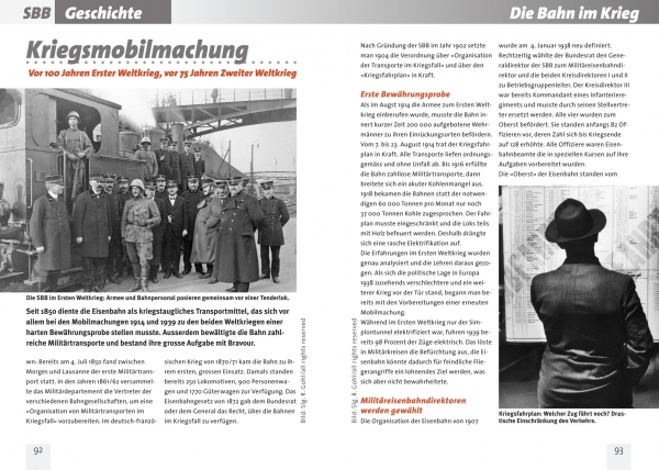 Kriegsmobilmachung SBB