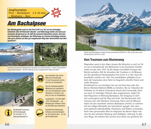 Berner Oberland - Nachmittags-Ausflüge