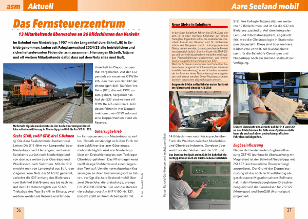Bahn-Jahrbuch 2026 Fernsteuerzentrum asm