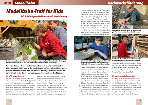 Bahn-Jahrbuch 2026 Modellbahn-Treff for Kids, Teil 8