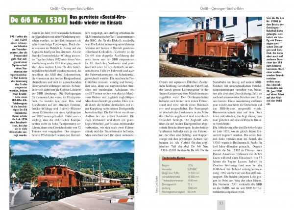 Historische Loks und Triebwagen Normalspur