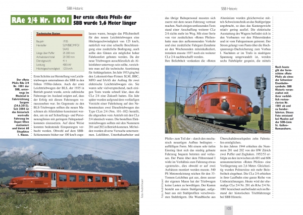 Historische Loks und Triebwagen Normalspur